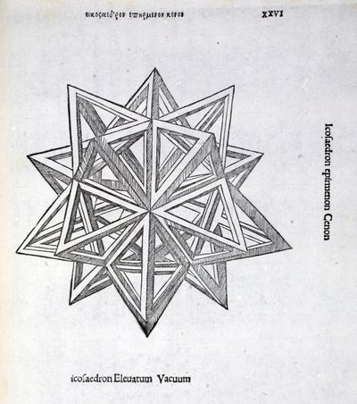 Icosaedron elevatum vacuum, illustration from 